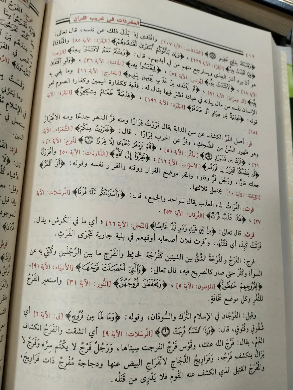 المفردات في غريب القران راغب الاصفهاني - الصورة 2