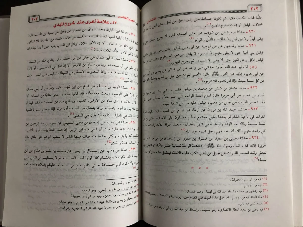 ⁦كتاب الفتن   الامام الحافظ معاوية بن الحارث⁩ - الصورة ⁦2⁩